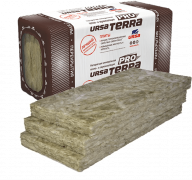 Утеплитель URSA Terra 34 PN PRO 1250х610х50 (18,3 м2/уп, 0,915 м3/уп, (24))